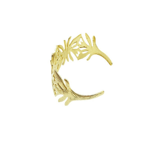 Leaf Branch Cuff Bracelet