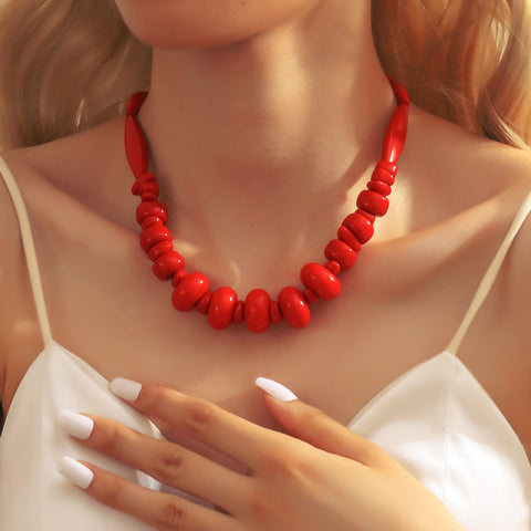 Coral-Inspired Beaded Necklace Styles