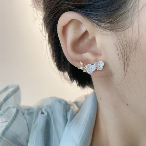 Botanical Flower Earrings