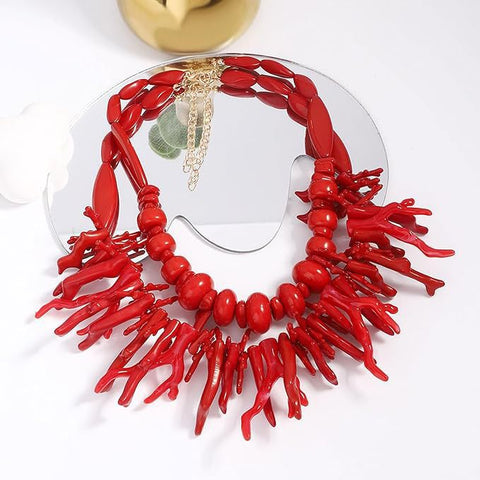 Coral-Inspired Beaded Necklace Styles