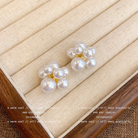Vintage Imitation Pearl Earring Styles