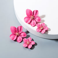 Colorful Flower Earrings