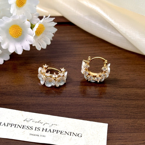 Botanical Flower Earrings