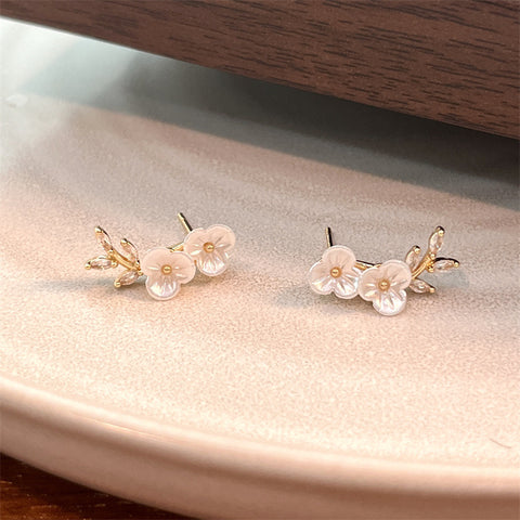Botanical Flower Earrings