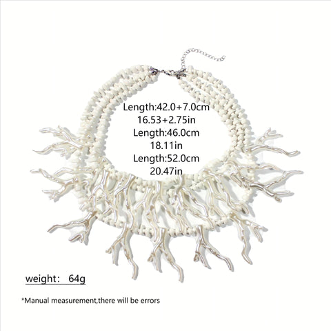 Coral-Inspired Beaded Necklace Styles