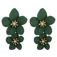 Colorful Flower Earrings