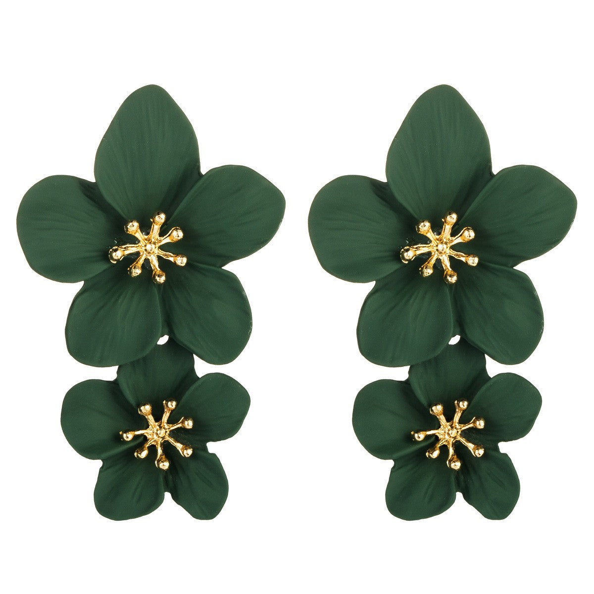 Colorful Flower Earrings