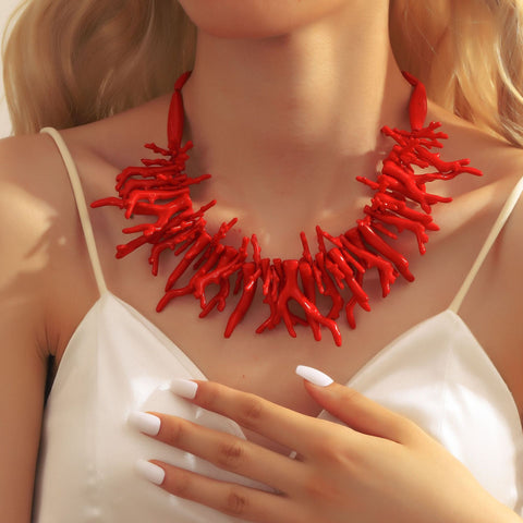 Coral-Inspired Beaded Necklace Styles