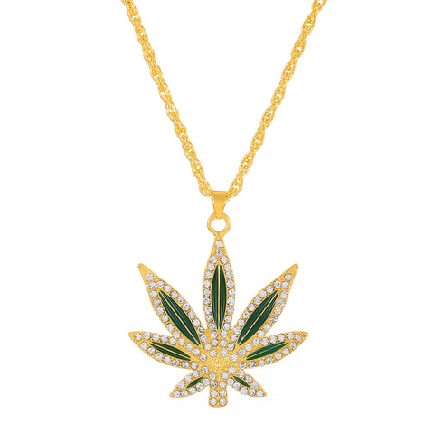 Leaf Pendant Necklace
