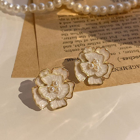 Vintage Imitation Pearl Earring Styles