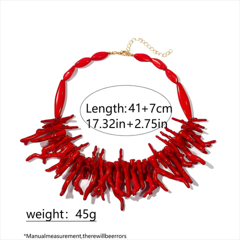 Coral-Inspired Beaded Necklace Styles