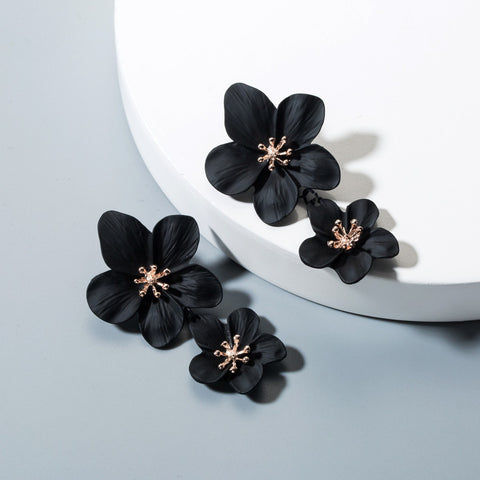Colorful Flower Earrings