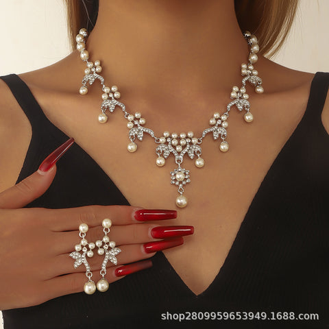 Botanical Branch Necklace & Earring Set
