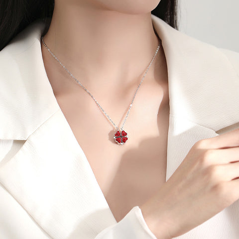 Four-Leaf Clover Pendant Necklace