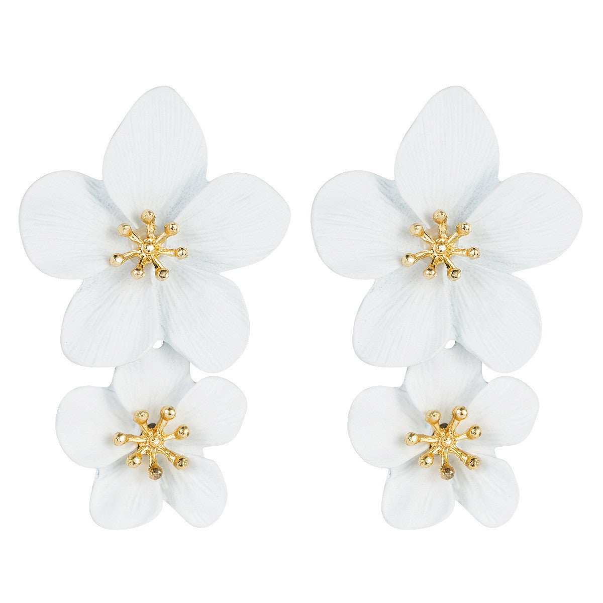 Colorful Flower Earrings