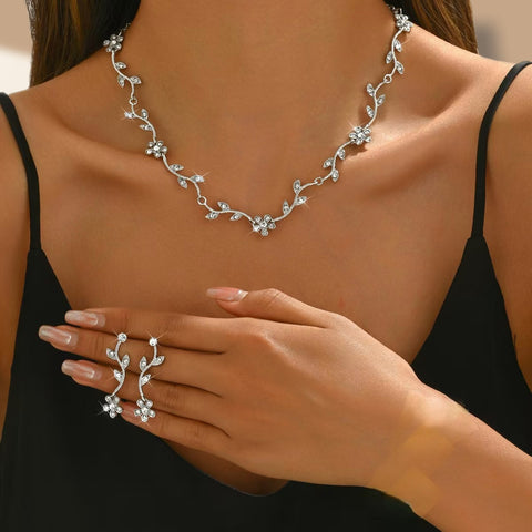 Plum Blossom Jewelry Set