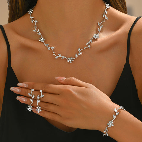 Plum Blossom Jewelry Set
