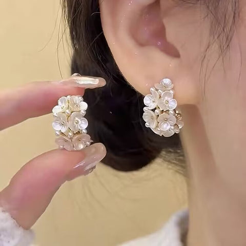 Botanical Flower Earrings