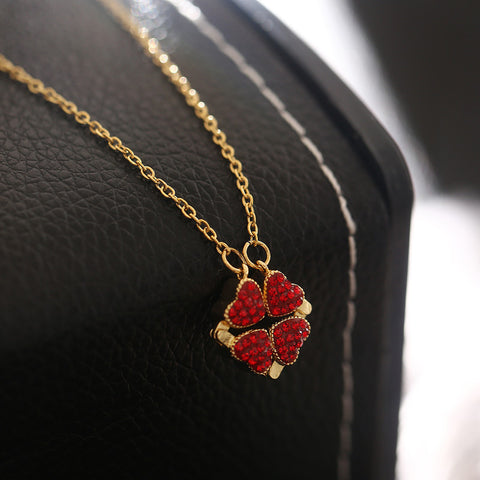 Four-Leaf Clover Pendant Necklace