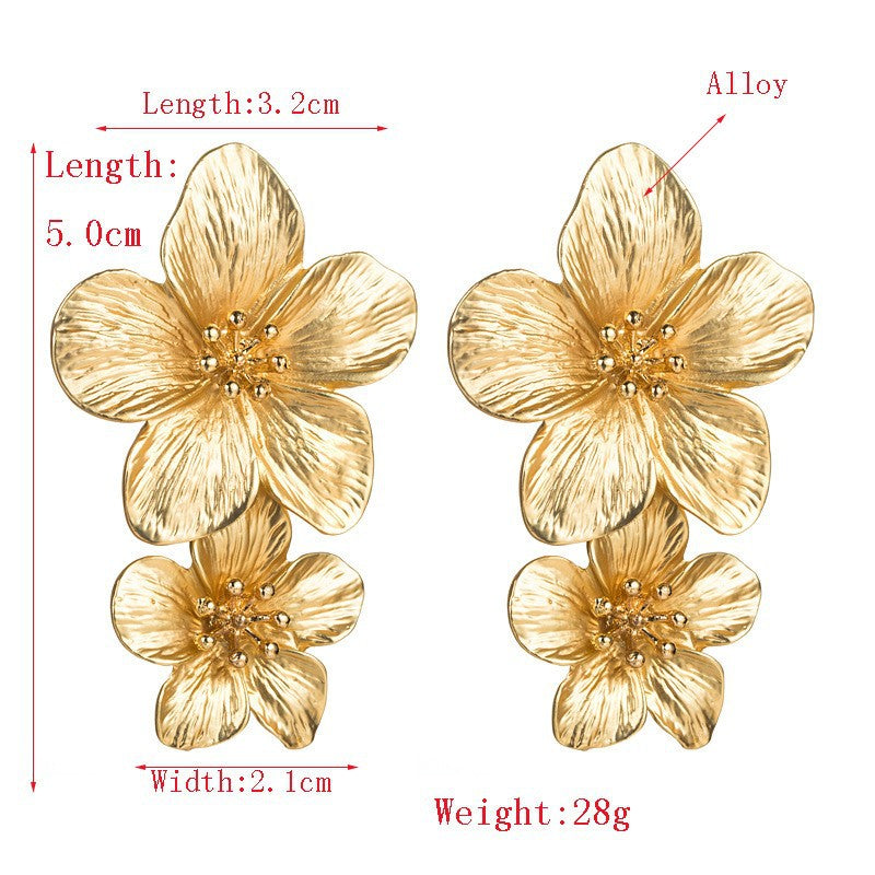 Colorful Flower Earrings