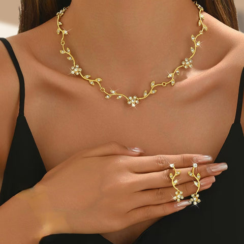 Plum Blossom Jewelry Set