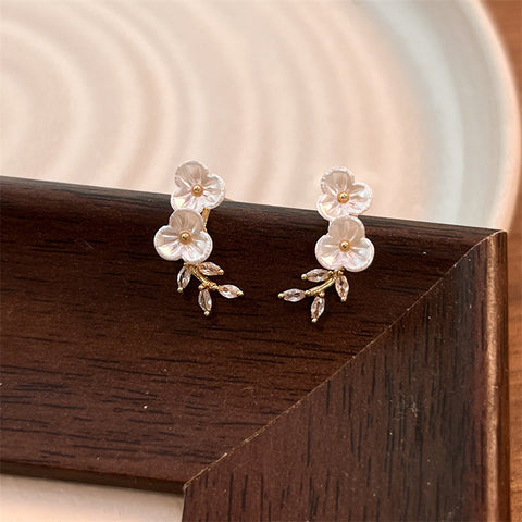 Botanical Flower Earrings