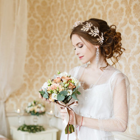 Botanical Bridal Jewelry & Hair Accessories