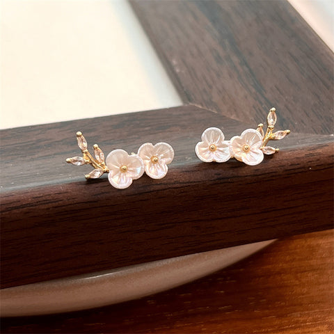 Botanical Flower Earrings