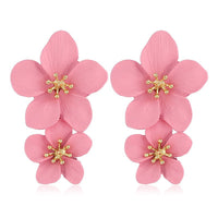 Colorful Flower Earrings