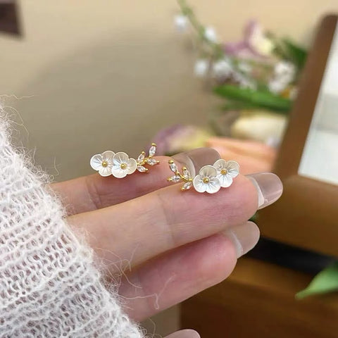Botanical Flower Earrings
